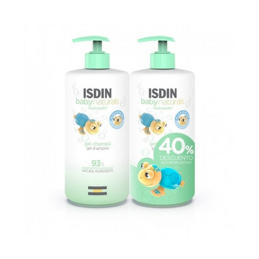 Isdin Baby Naturals Gel Champú 2x400ml