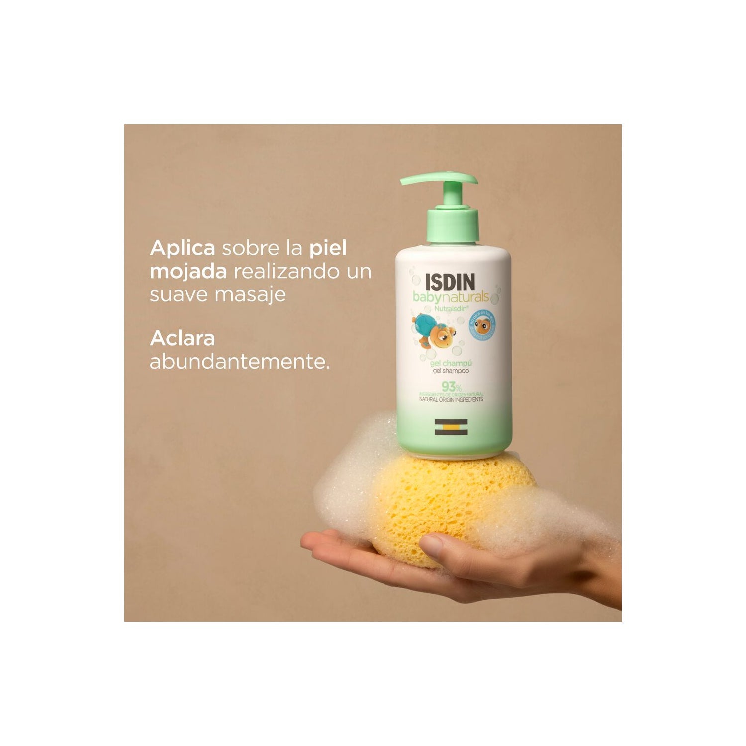 Isdin Baby Naturals Gel Champú 2x400ml