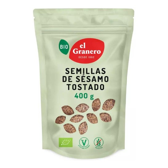 Granero Alimentacion Sesamo Tostado Bio 450g
