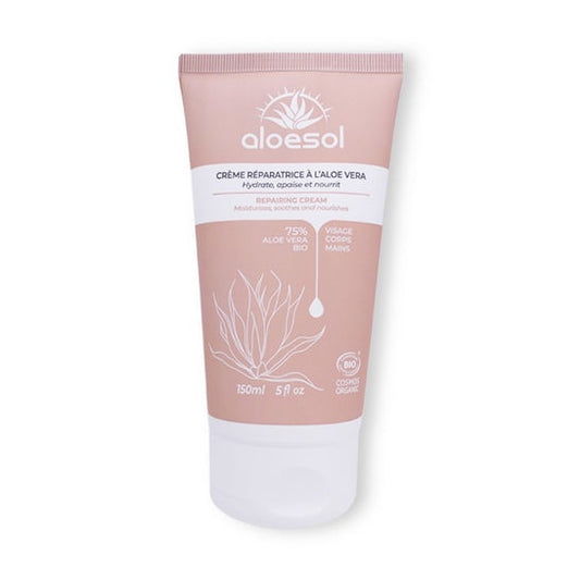 Aloesol Crème Réparatrice À L'Aloe Vera 150ml