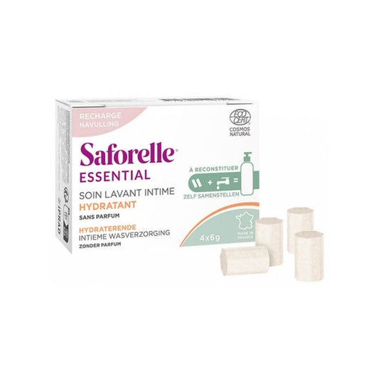Saforelle Essential Cuidado Lavado Íntimo Hidratante Palito 4uds
