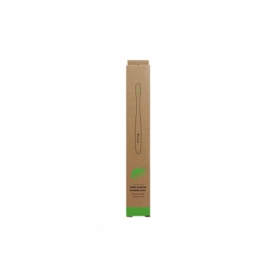 Farline Cepillo Dental Bambú Infantil Verde 1 ud
