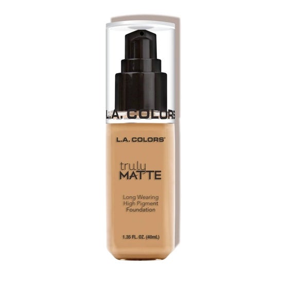LA Colors Truly Matte Liquid Foundation Warm Honey 40 ml
