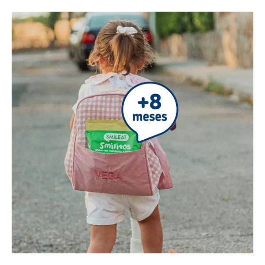 Smileat Smilitos Gusanitos Ecológicos de Manzana y Plátano 25g