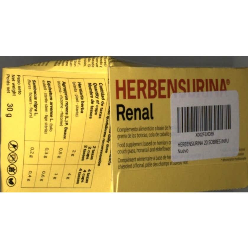 Herbensurina 20 sobres