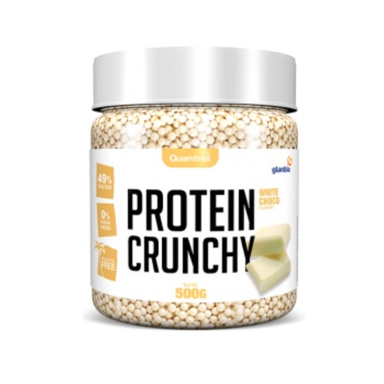 Quamtrax Crunchy Chocolate Blanco 500g