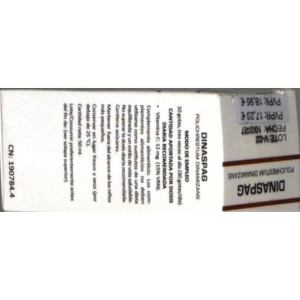Heliosar Dinaspag Polichrestum Dinamizans Gotas 50ml