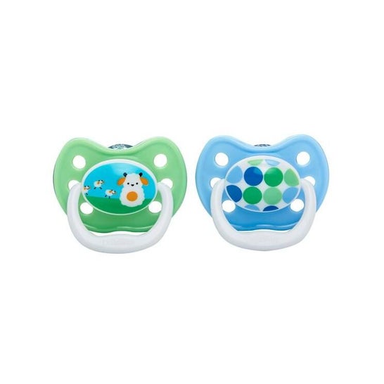 Dr Brown's Prevent chupete silicona color dibujos 0-6 Meses 1ud
