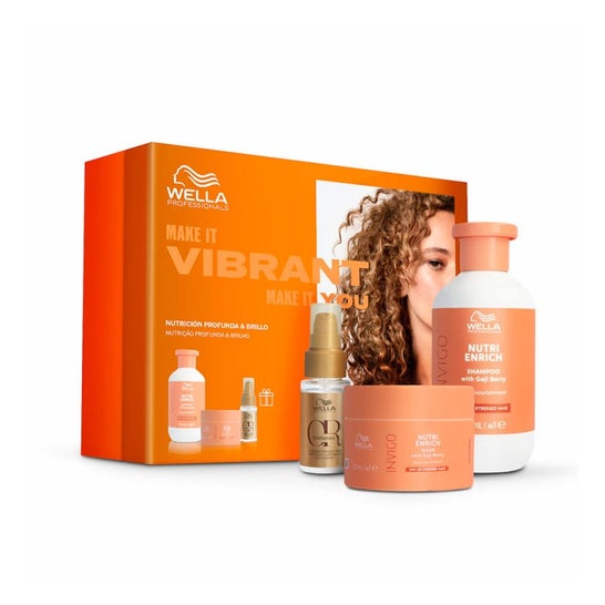 Wella Invigo Nutri Enrich Pack Champú + Mascarilla + Aceite