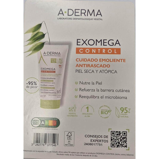 A-Derma Pack Exomega Crema 2x50ml
