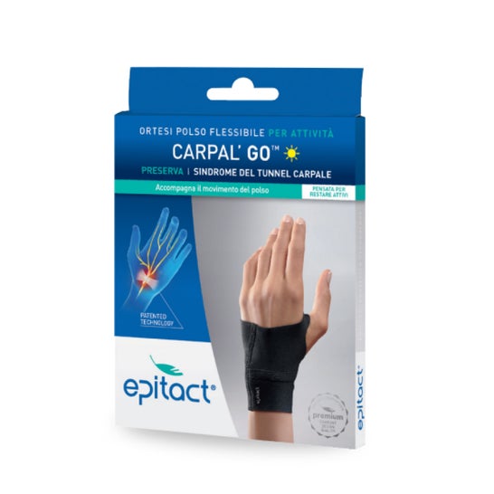 Epitact Carpal Go Muñequera Mano Derecha Talla S 1ud
