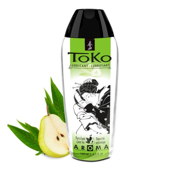 Shunga Toko Aroma Lubricante Pera y Té Verde 165ml