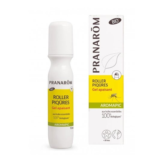 Pranarôm Aromapic Roll-on Postpicaduras Gel Calmante BIO 2x15 ml