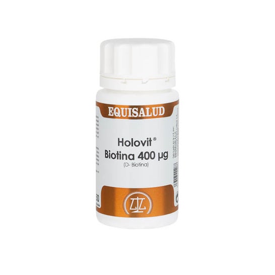 Equisalud Holovit Biotina 400 Mcg 50 caps