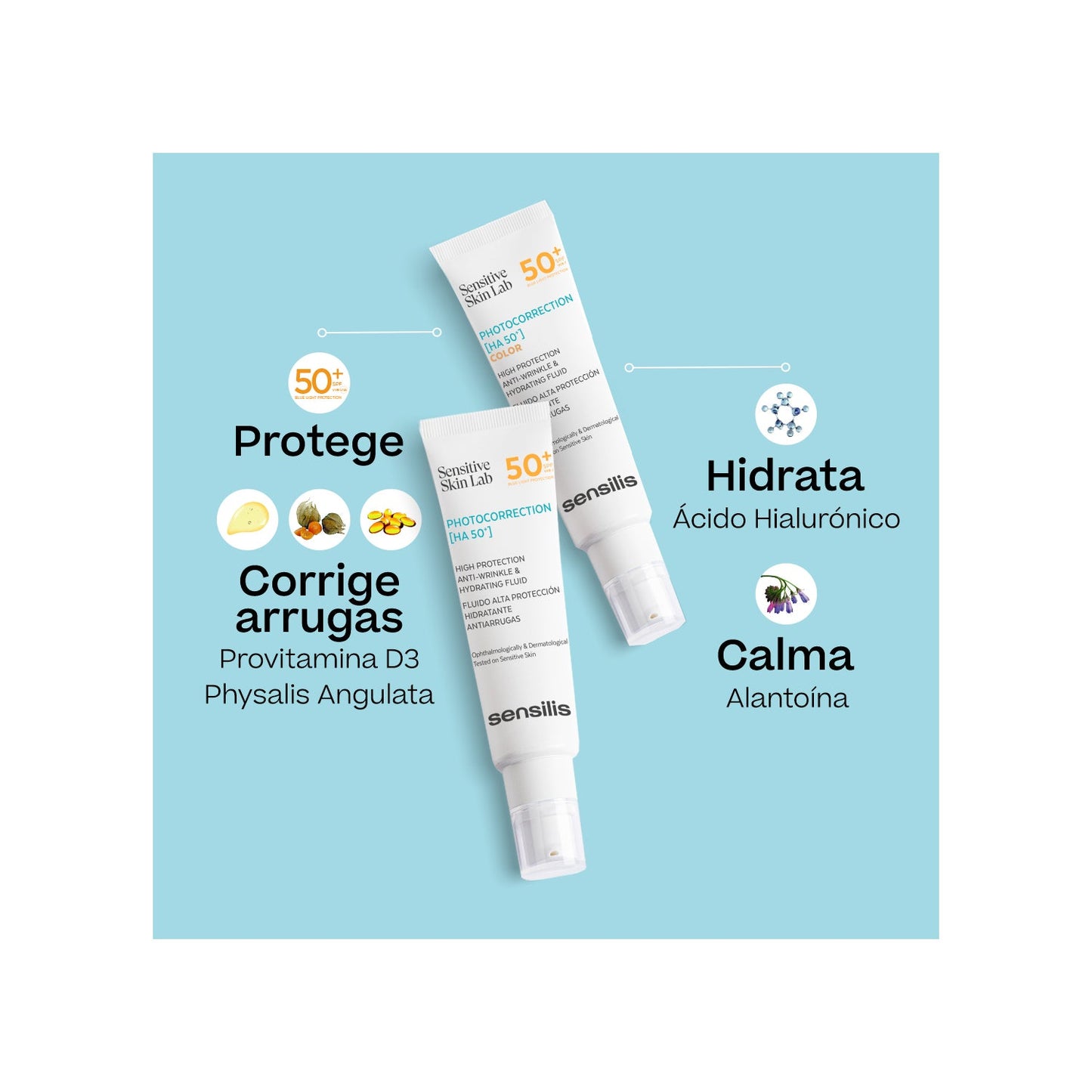 Sensilis Photocorrection Ha 50+ 50ml