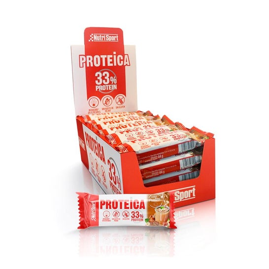 Nutrisport Pack Barrita Proteica Avellana Praline 24x44 g