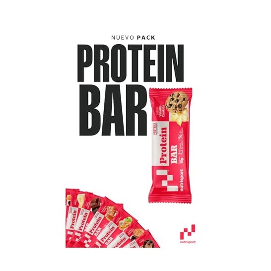 Nutrisport Pack Barrita Proteica Avellana Praline 24x44 g