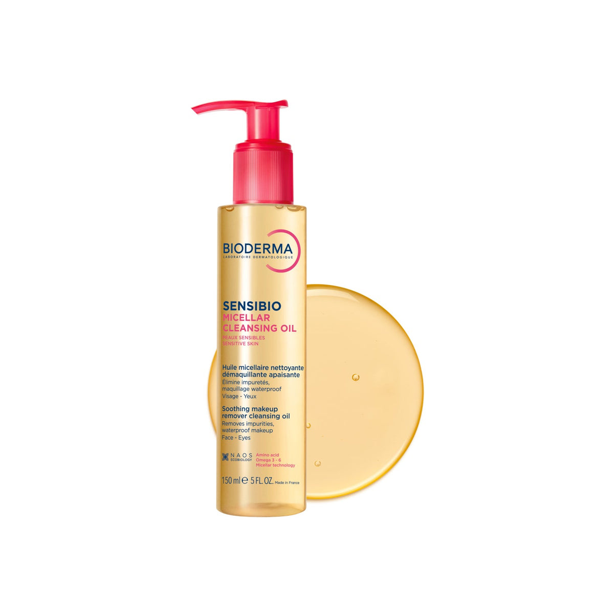 Bioderma Sensibio Aceite Micelar Limpiador 150ml