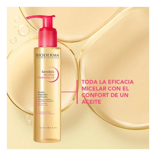 Bioderma Sensibio Aceite Micelar Limpiador 150ml