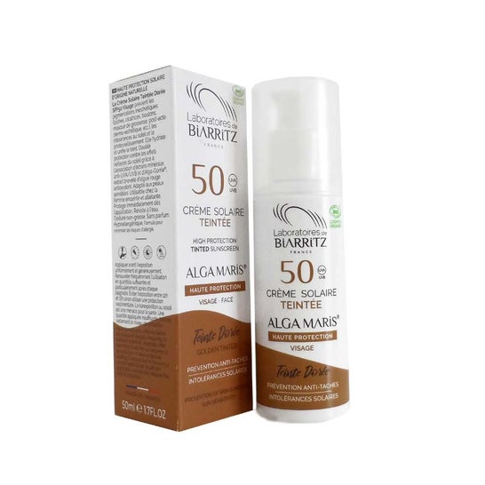 Laboratoires de Biarritz Alga Maris Protector Facial con Color SPF50 50ml