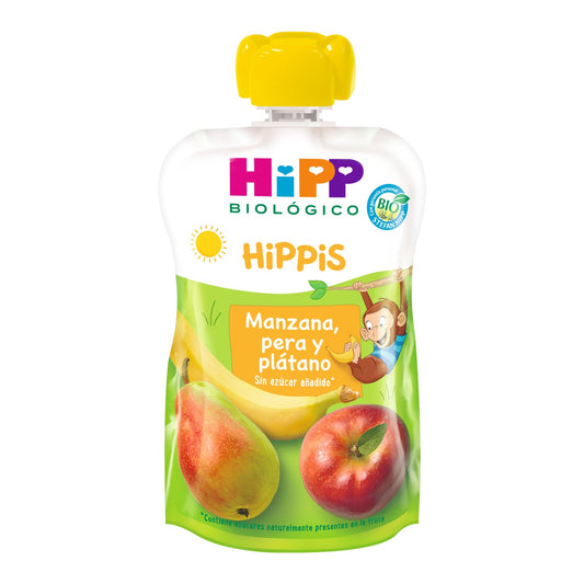Hipp Pouch Manzana Pera Plátano 100g