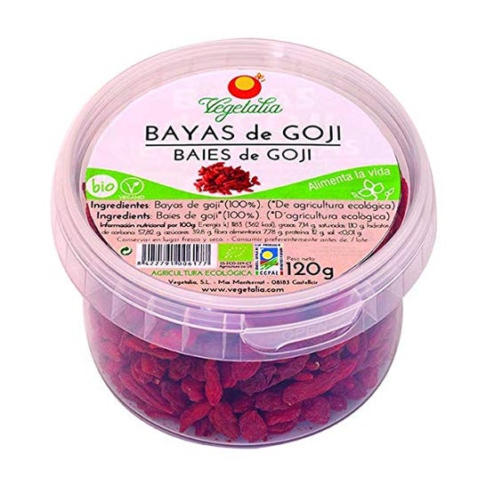 Vegetalia Goji Bayas Bio 120 g