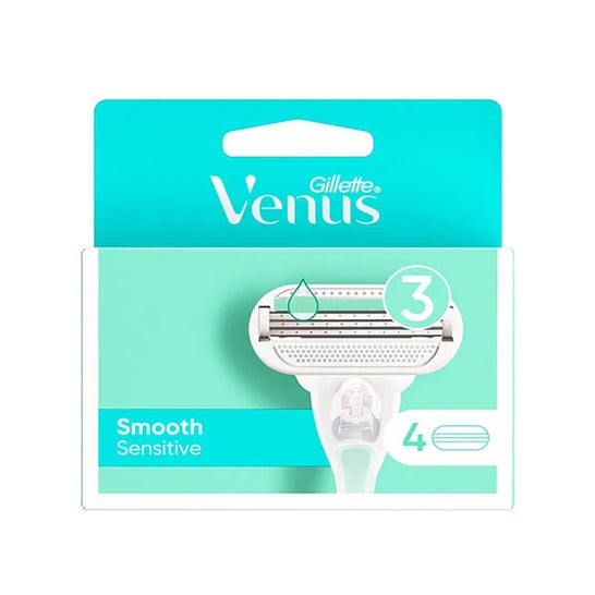Gillette Venus Smooth Sensitive Recambio Maquinilla 4 uds