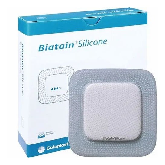 Coloplast Biatain Silicone Aposito 7.5x7.5 10uds