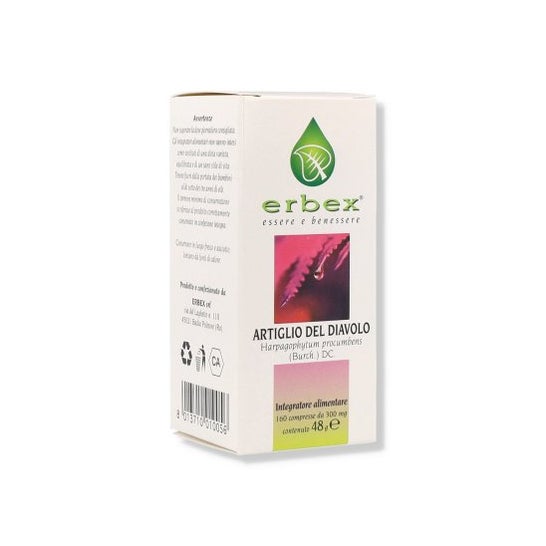 Erbex garra Del Diablo 160 caps