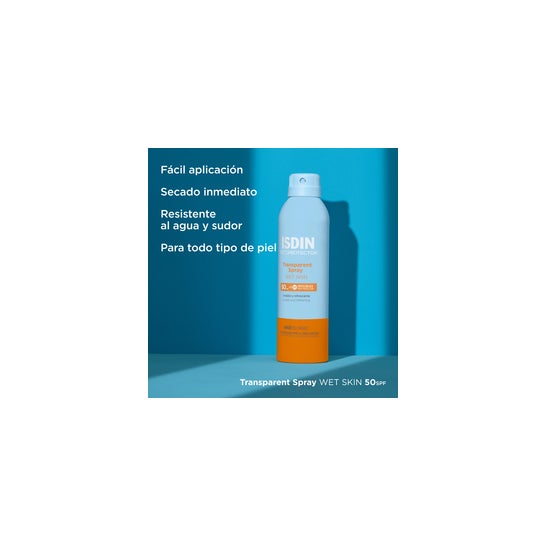 ISDIN Fotoprotector Transparent Spray Wet Skin SPF50 250 ml