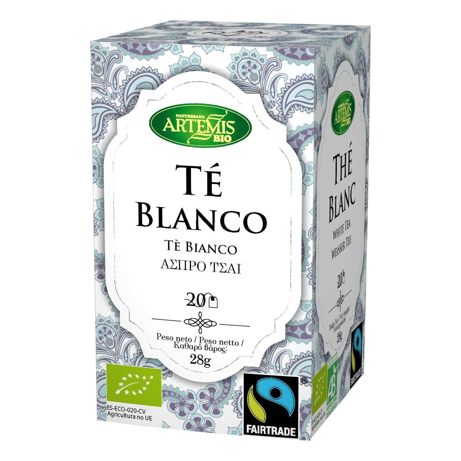 Herbes del Molí Té Blanco Infusión Bio 20uds