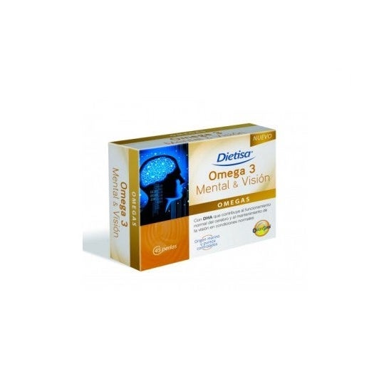 Dietisa Omega 3 Mental & Visión 45 Perlas