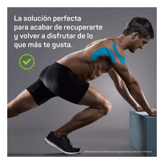 DermaPlast Active Cinta Kinesiológica 5cmx5m Azul 1ud