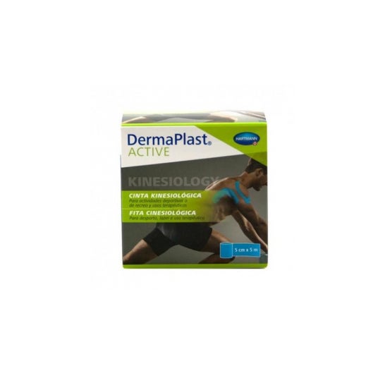 DermaPlast Active Cinta Kinesiológica 5cmx5m Azul 1ud