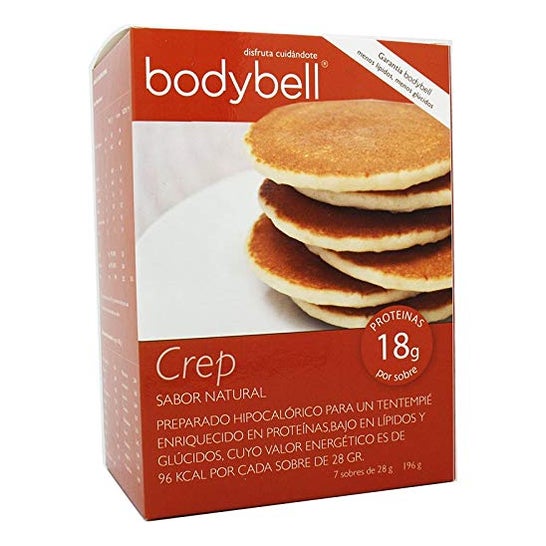 Bodybell Crep Sabor Natural 7x24g