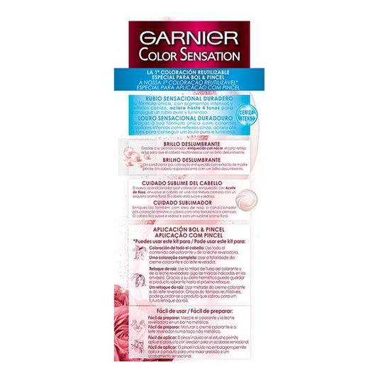 Garnier Color Sensation N°1.10 Rubio Extra Claro 1ud
