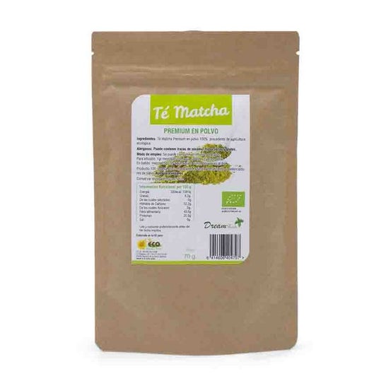 Dream Foods Té Matcha Premium Polvo Bio 70g