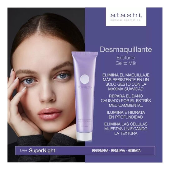 Atashi® Desmaquillante Gel To Milk 75ml