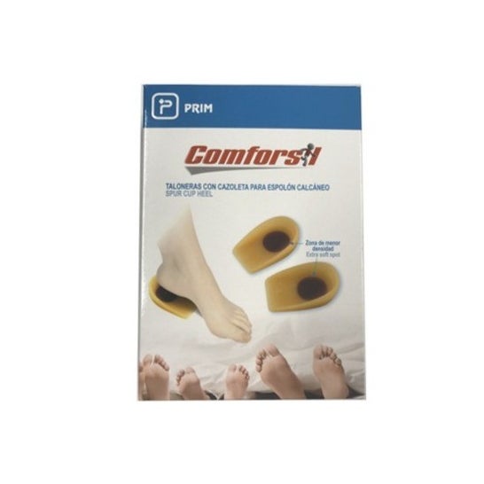 Comforsil Talonera Silicona Cazoleta Espolón P438 Talla L 1 Par