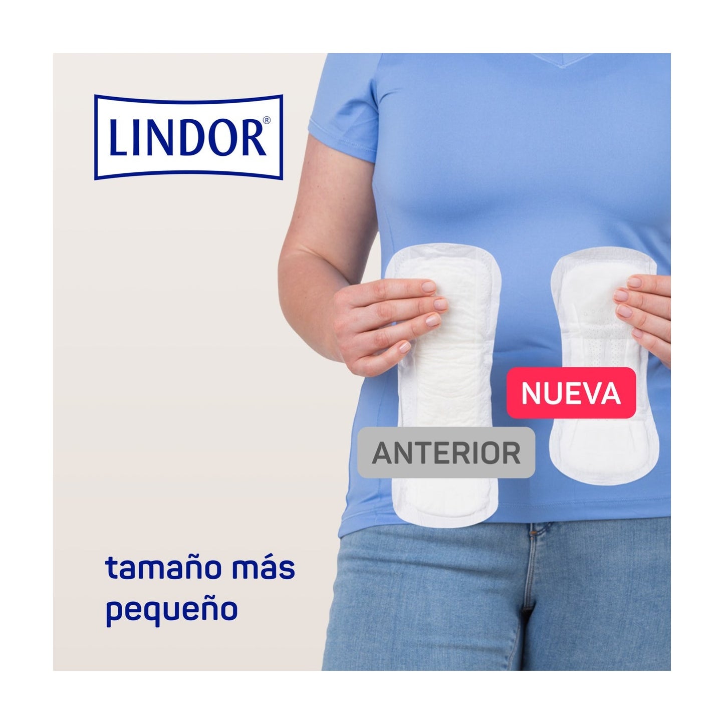 Lindor Lady Pad Compresas Mini 12uds