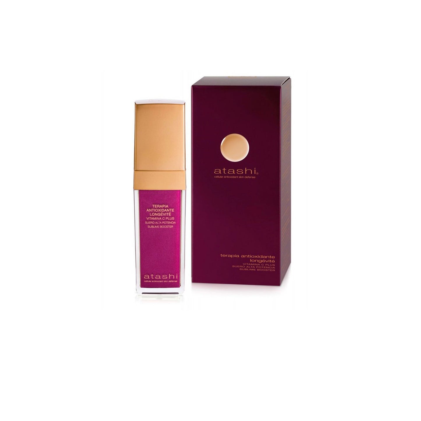 Atashi® Terapia Antioxidante Longévité Suero Booster Vitamina C Plus 30ml