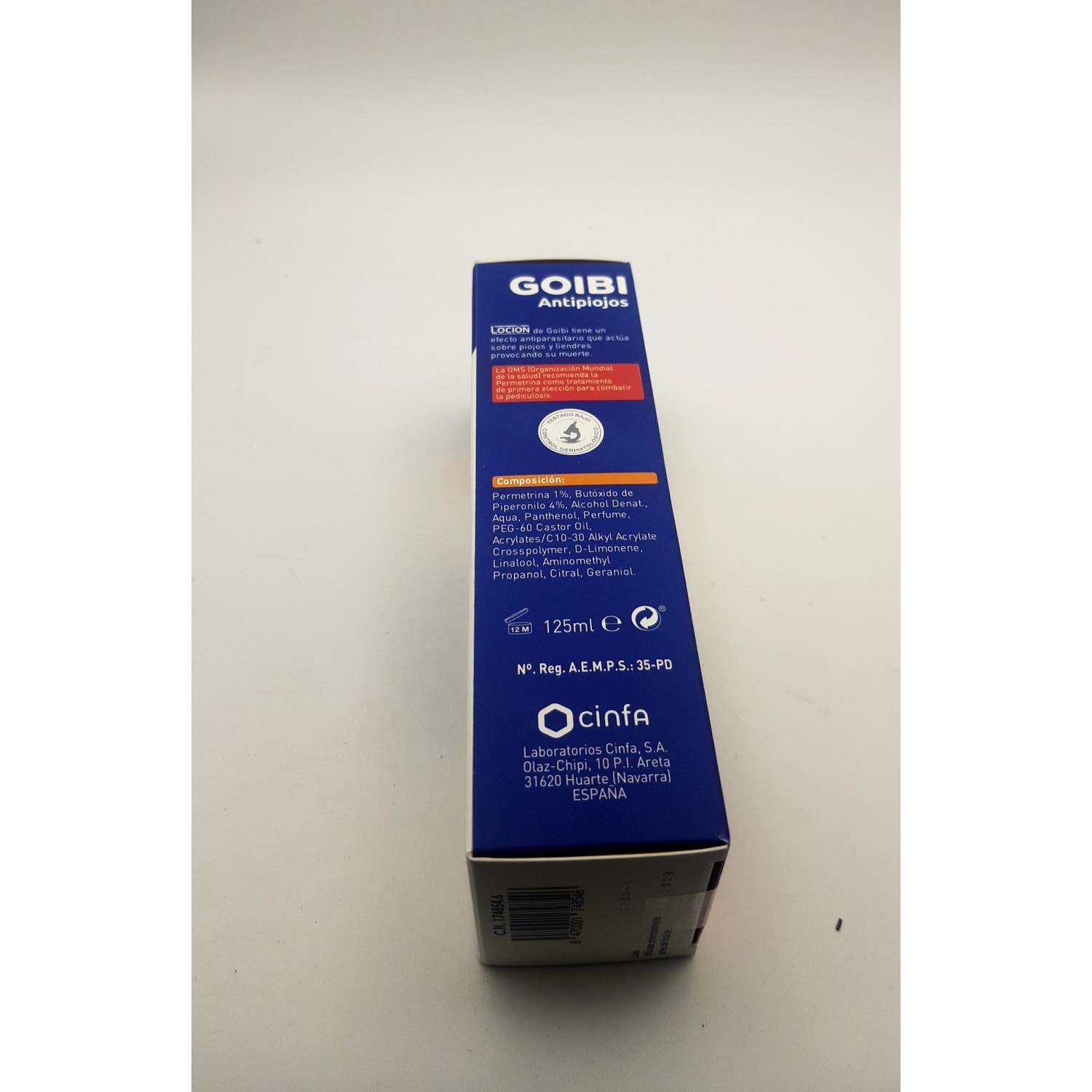 Goibi loción antiparásitos 125ml