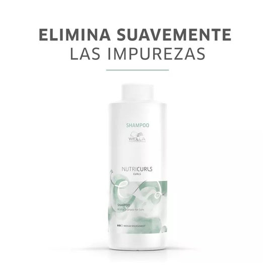 Wella Nutricurls Ondas Champú 1L