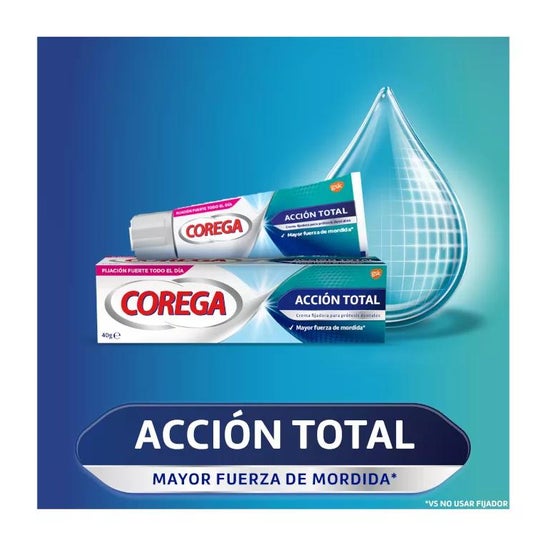 Corega Acción Total Crema Fijadora 70g