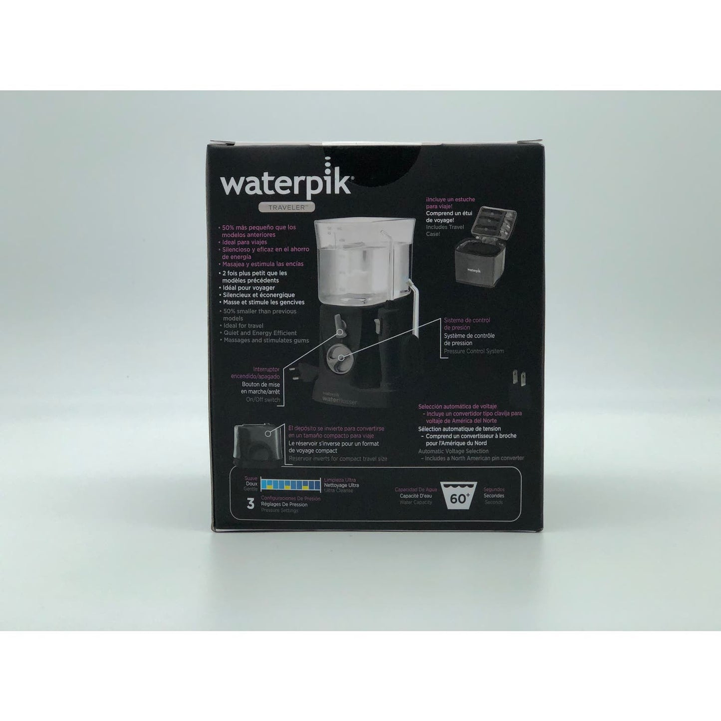 Waterpik Irrigador Traveler WP-300 Negro 1ud