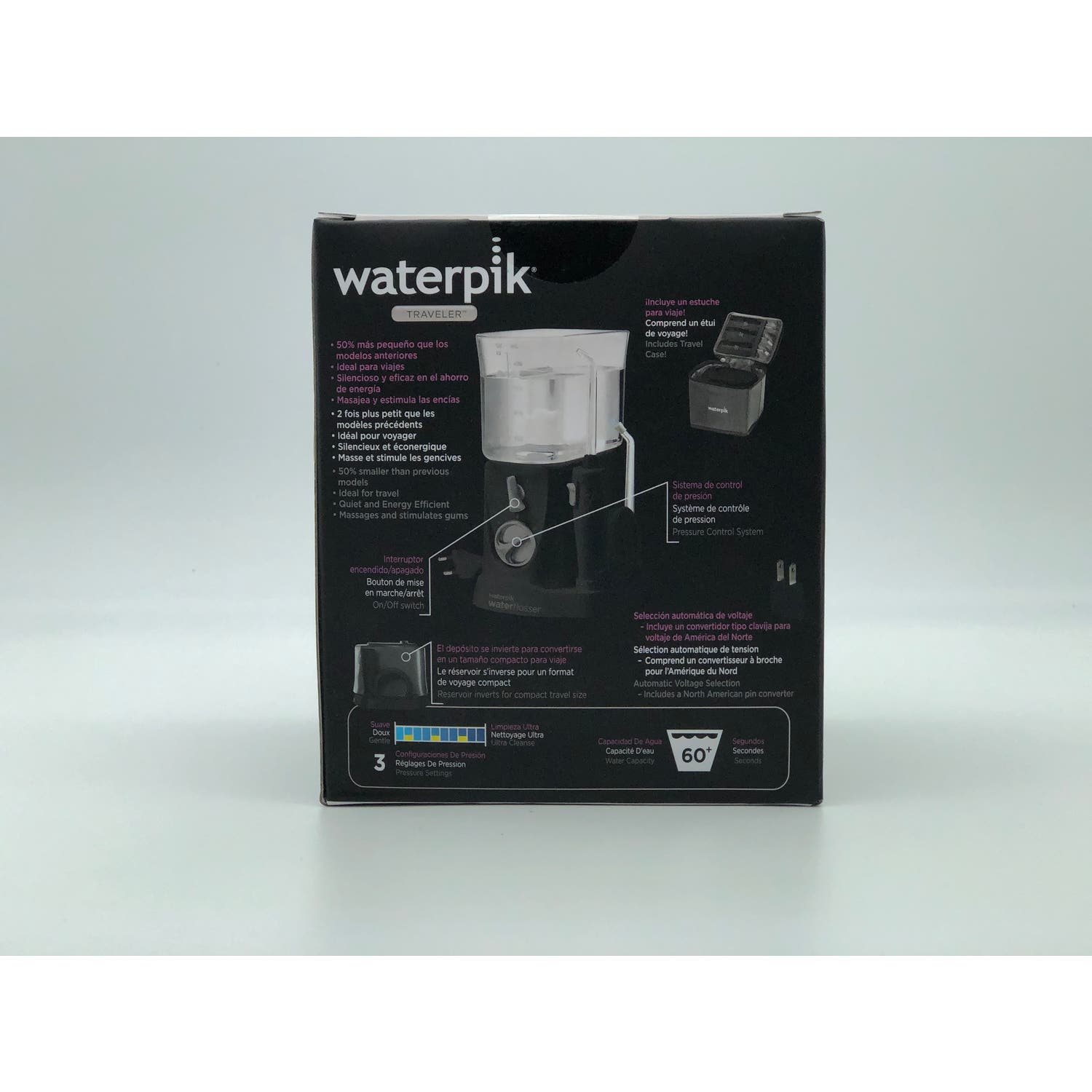 Waterpik Irrigador Traveler WP-300 Negro 1ud