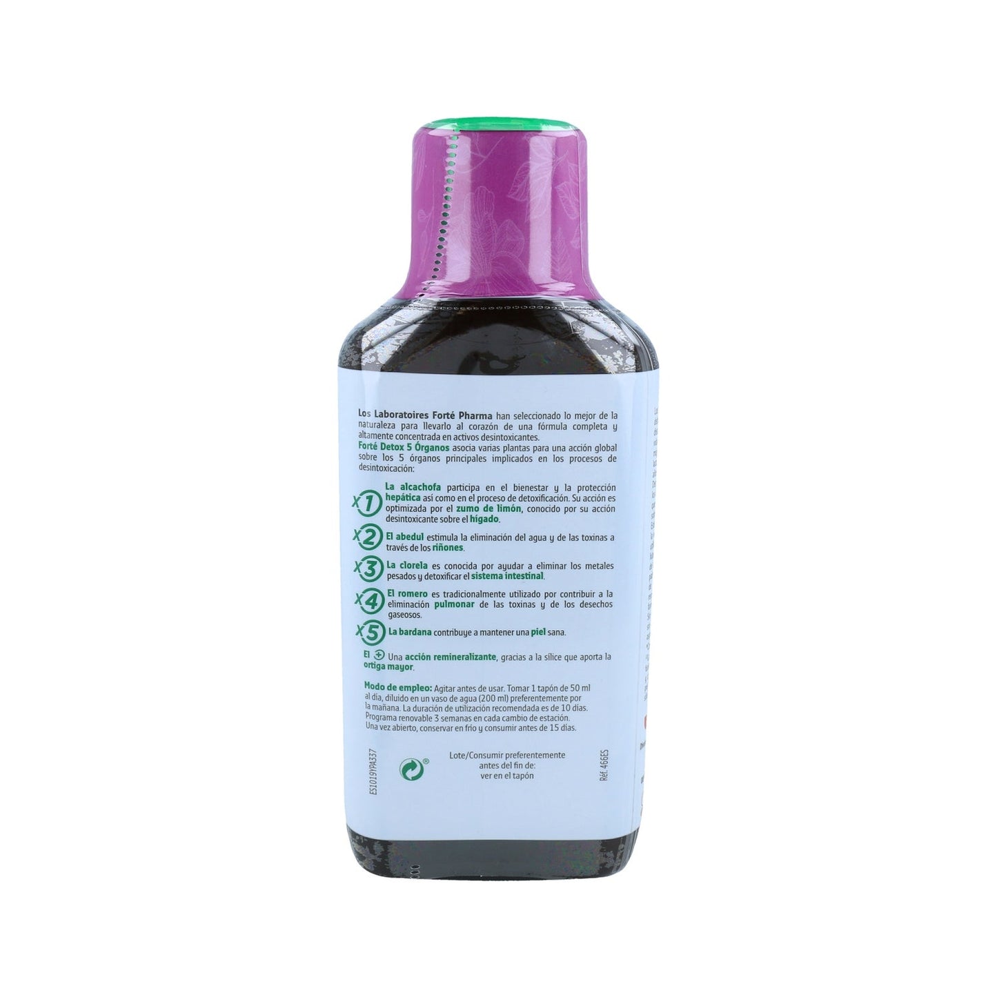 Forté Pharma Forté Detox 5 Órganos 500 ml