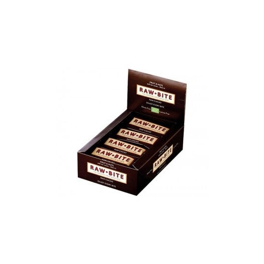 Rawbite Pack Barritas Ecológicas de Cacao 12X50g