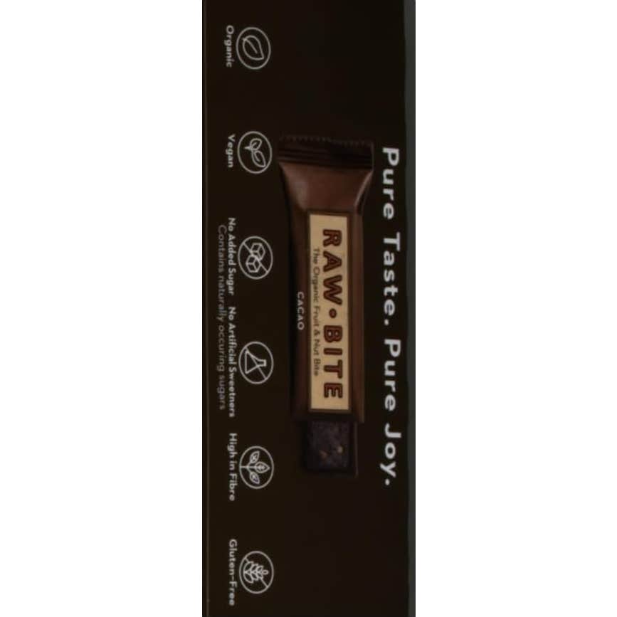 Rawbite Pack Barritas Ecológicas de Cacao 12X50g