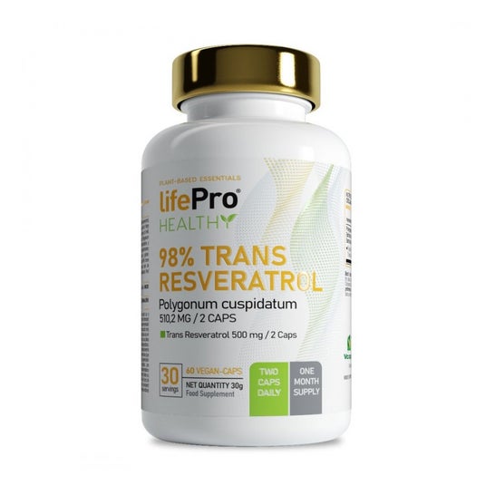 Life Pro Nutrition 98% Trans Resveratrol 60 caps